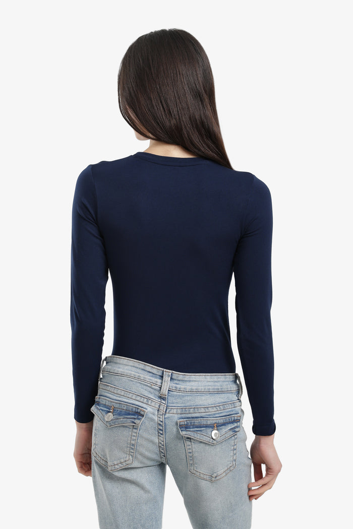 Microfiber Long Sleeve Top