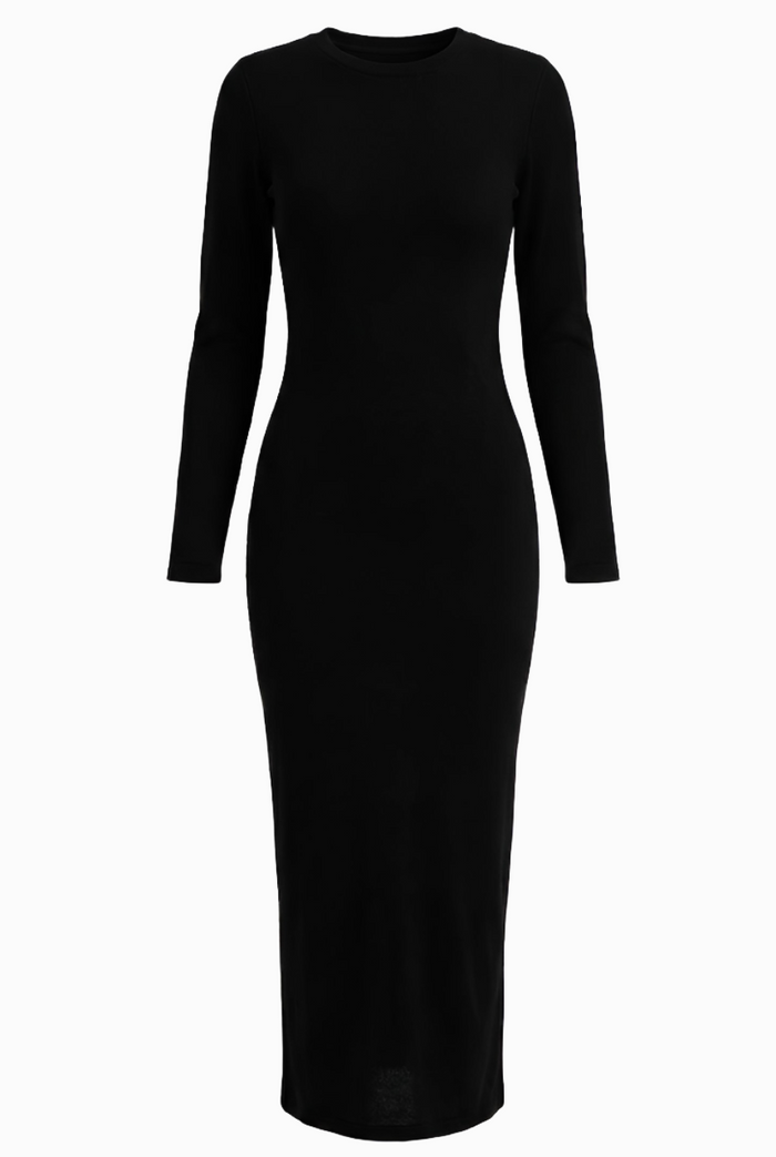 Midi Slip-On Dress