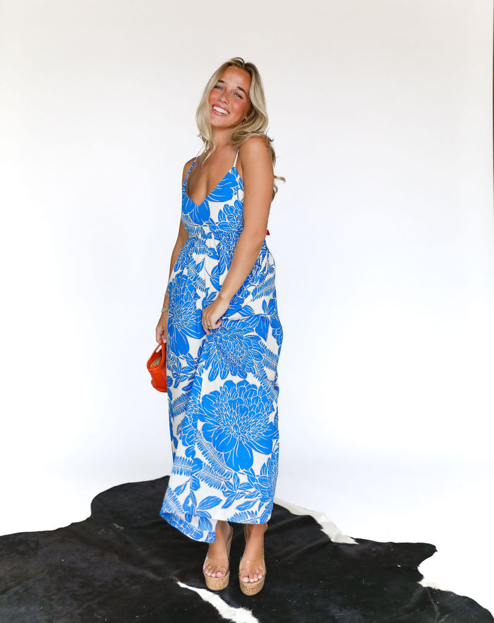 Mila Dress - Blue