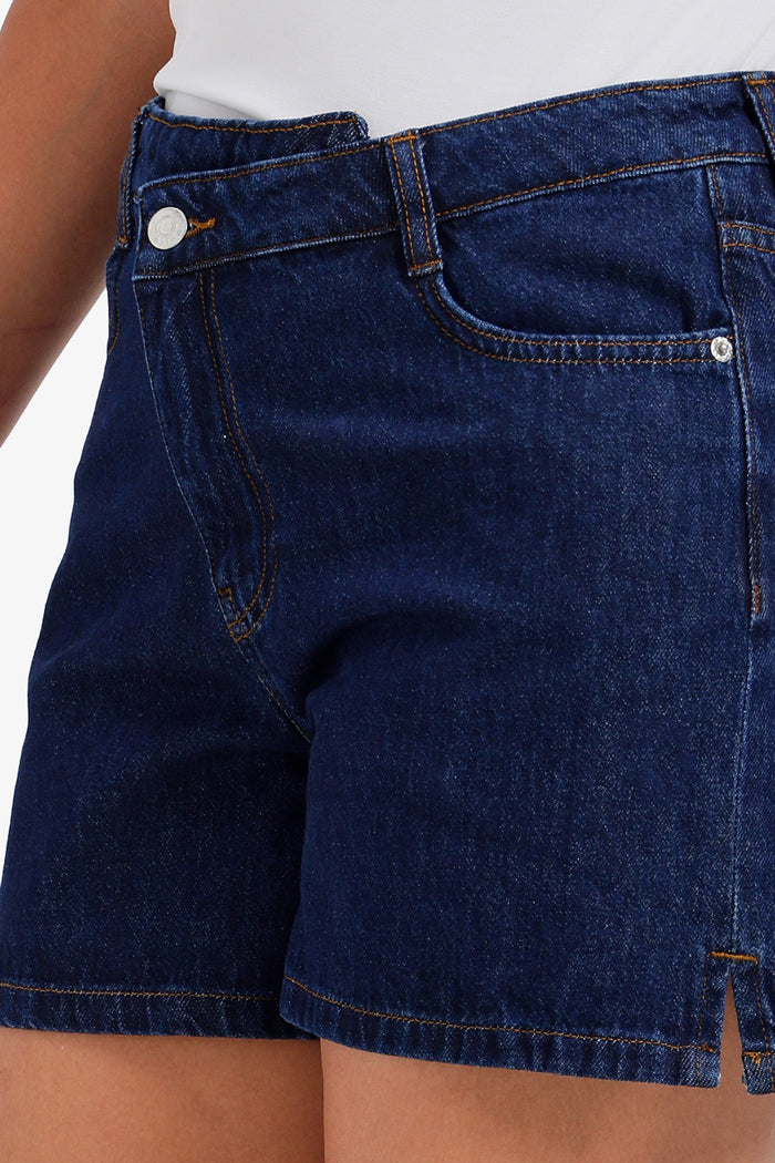 Mini Denim Beach Shorts