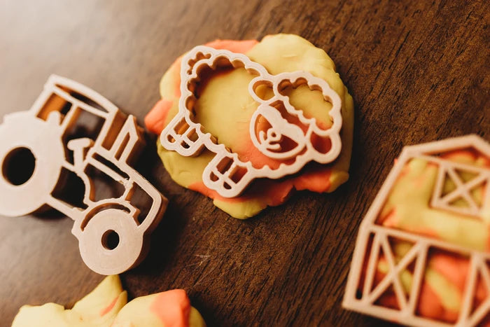Mini Farm Playdough/Sensory Play Eco Cutter™ Set