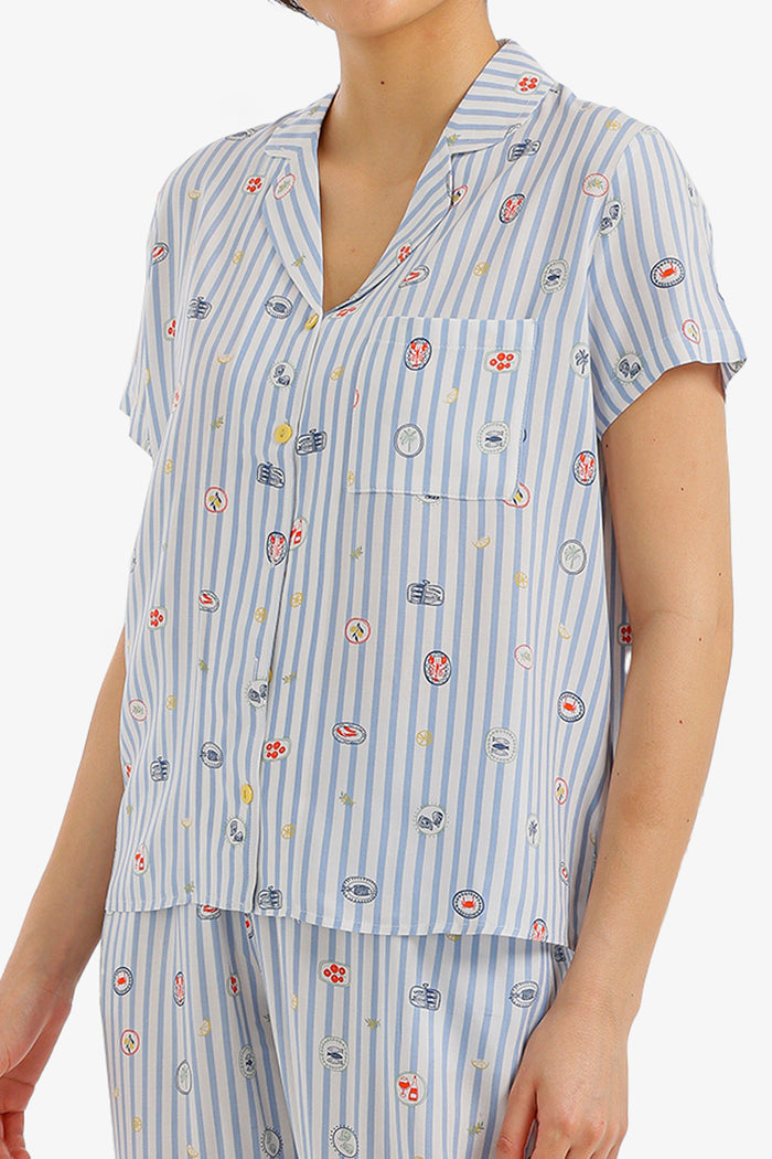 Mini Print Pyjama Set