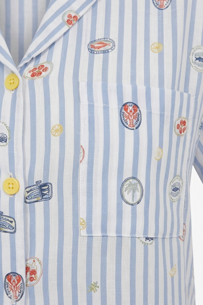 Mini Print Pyjama Set