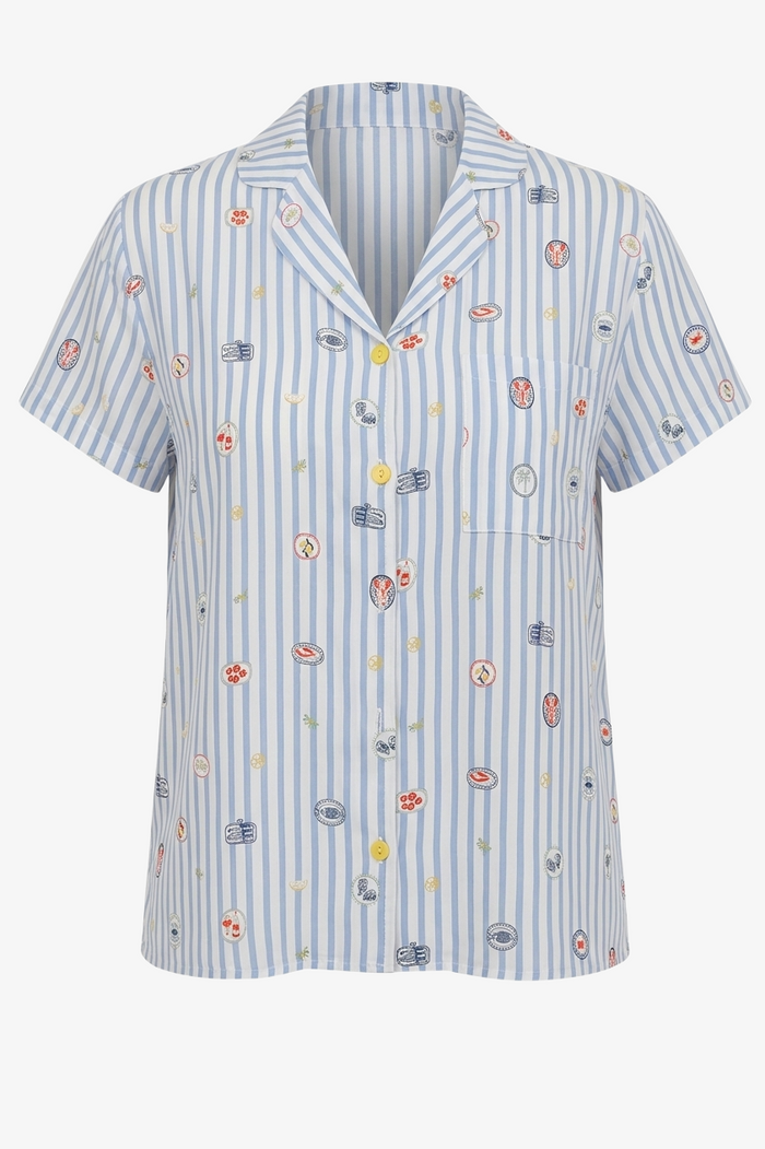 Mini Print Pyjama Set