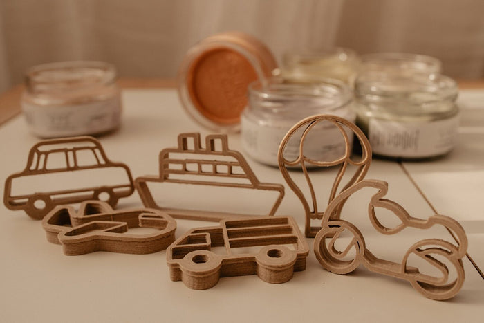 Mini Transport Playdough/Sensory Play Eco Cutter™ Set