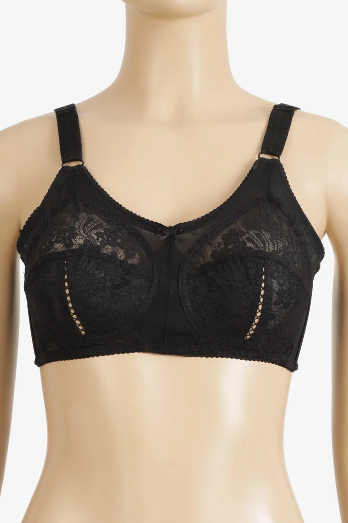 Minimizer Bra with Lace