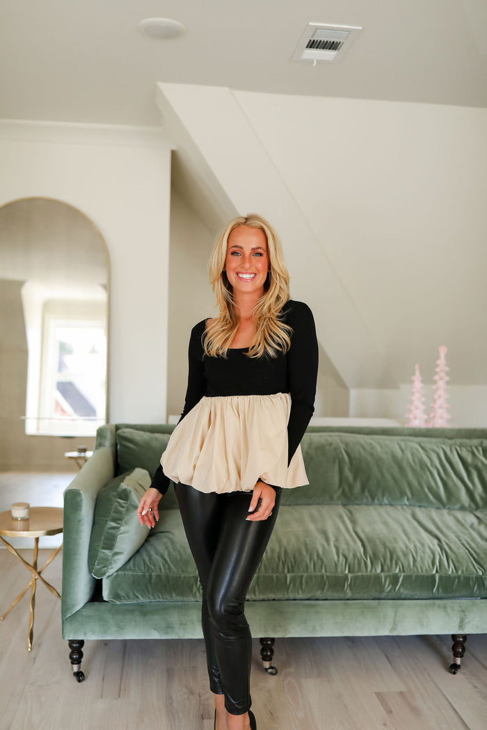 Minka Leather Legging  - Black