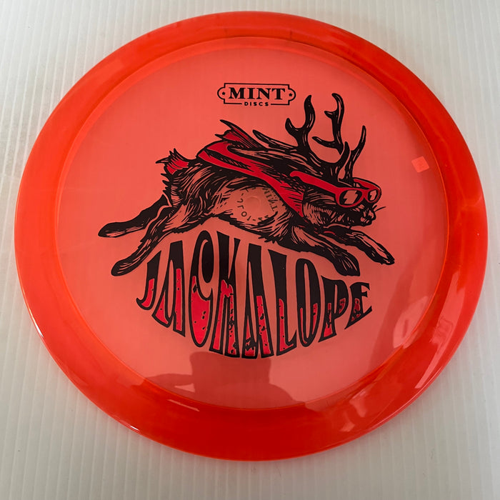 Salmon/Red Reflective & Black Stamps/166g