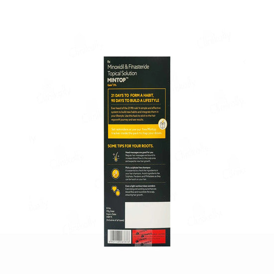 Mintop Gain+ plus 5% Hair Restore Formula, 60ml