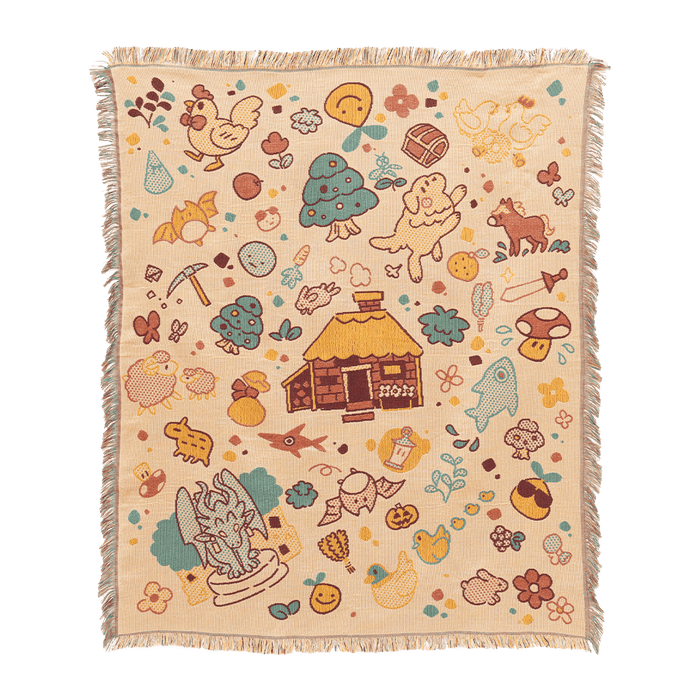 Mistrian Friends Throw Blanket