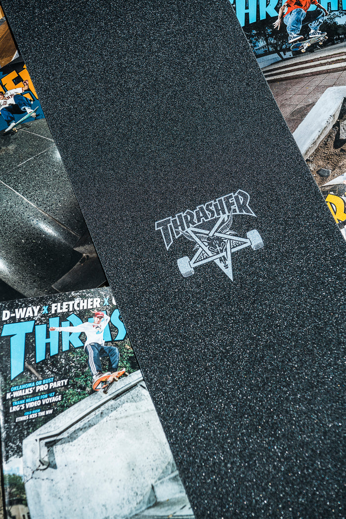 MOB X THRASHER SKATE GOAT GRIP TAPE SHEET (9IN X 33IN)