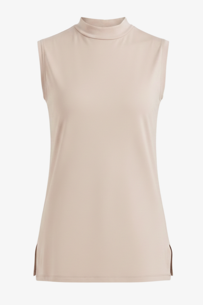 Mock-Neck T-Shirt