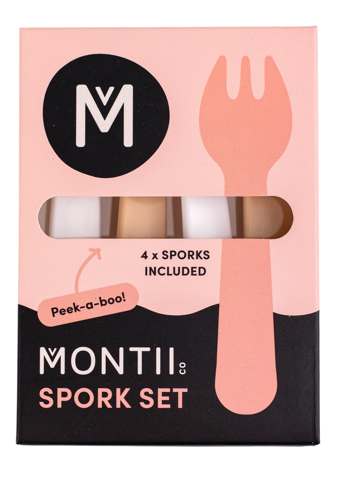 Montiico Lunchbox Spork Set - Desert