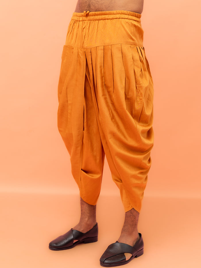 Multi-Coloured Printed Nehru Jacket Kurta Dhoti