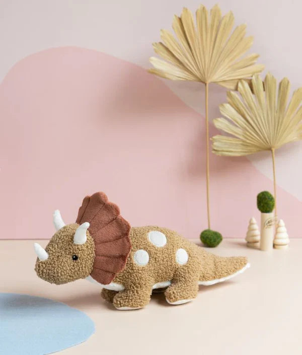 Nana Huchy Thomas the Triceratops - Brown