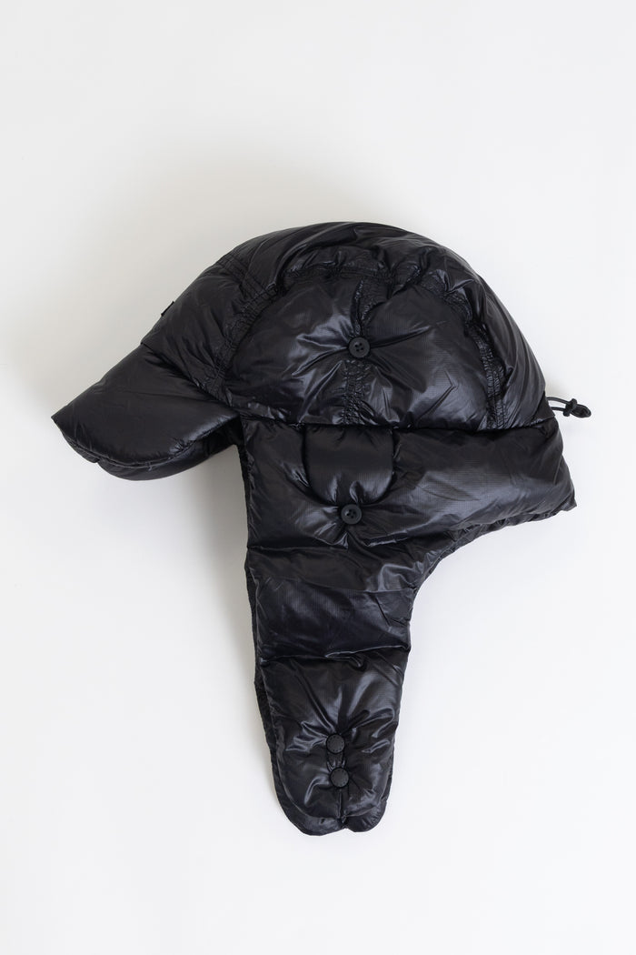Nanga - Mountain Lodge Down Ear Flap Cap - Black