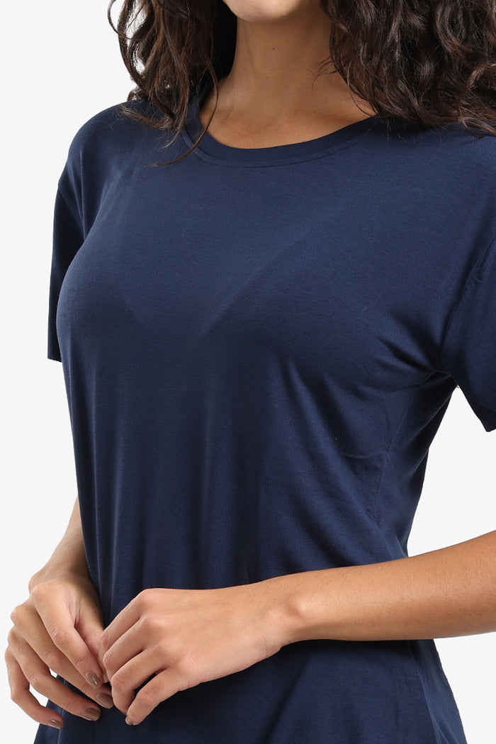 Navy Pyjama Top