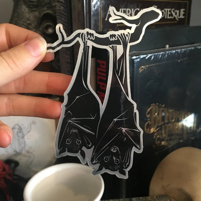 Nocturnal Lovers Bat Sticker