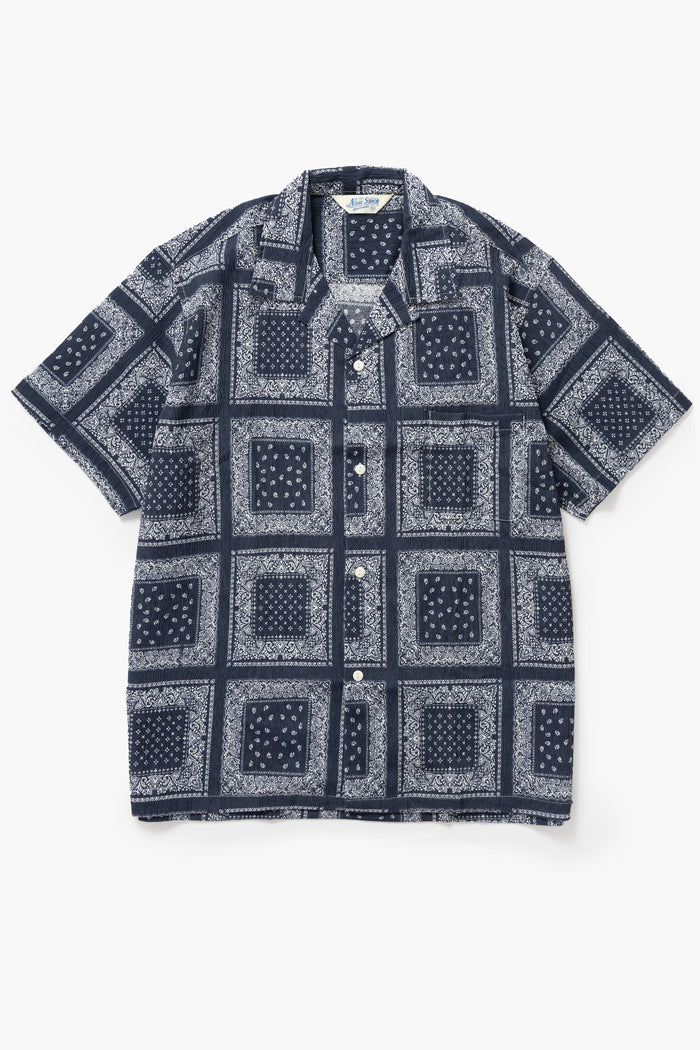 Non Stock MFG - Bandana Shirt - Navy