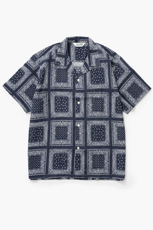 Non Stock MFG - Bandana Shirt - Navy