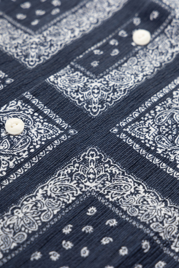 Non Stock MFG - Bandana Shirt - Navy