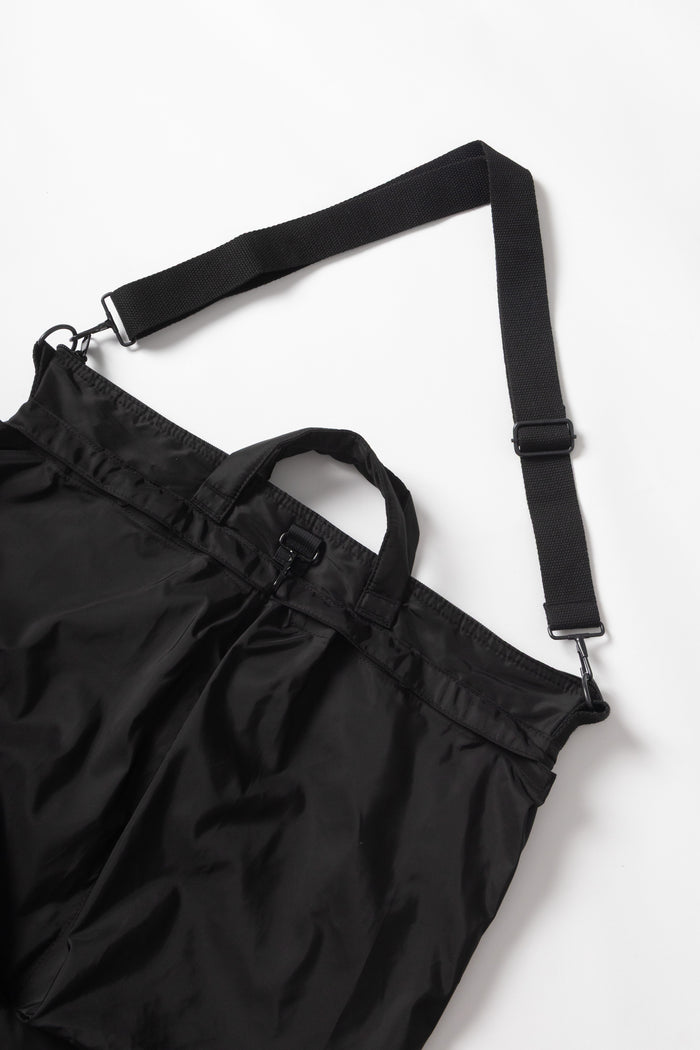 Non Stock MFG - Quilted Nylon Helmet Bag - Black