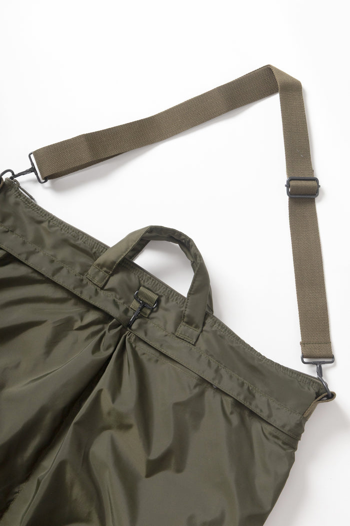 Non Stock MFG - Quilted Nylon Helmet Bag - Olive