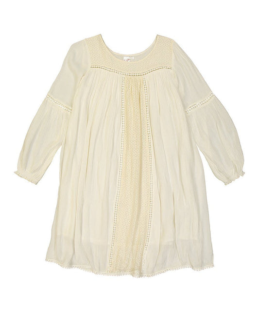 Off White Lace Detail Dress Dress Yo Baby Wholesale