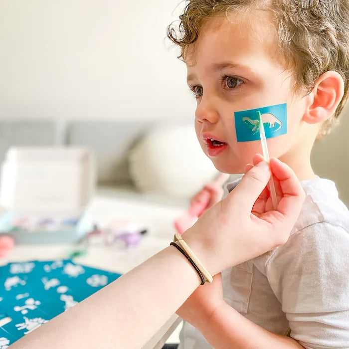 Oh Flossy Reusable Adhesive Face Paint & Makeup Stencils