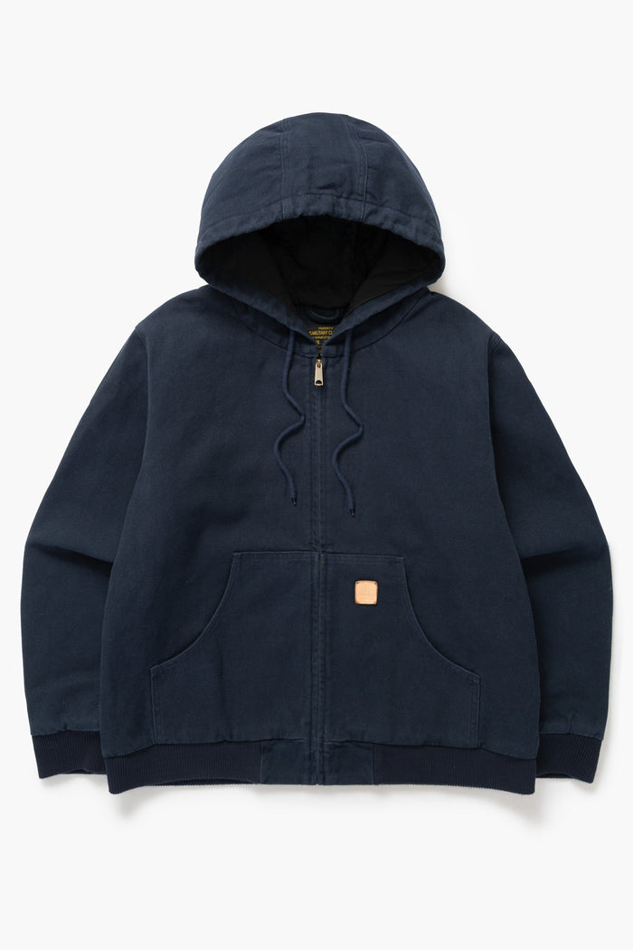 Okonkwo MFG - Canvas Hooded Jacket - Navy
