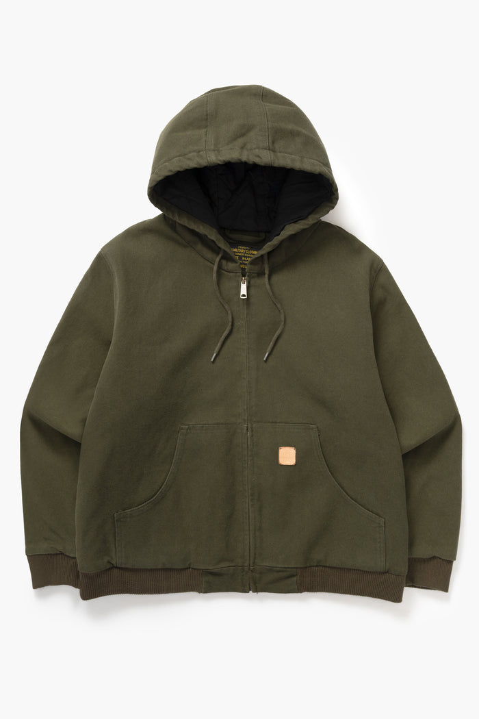 Okonkwo MFG - Canvas Hooded Jacket - Olive