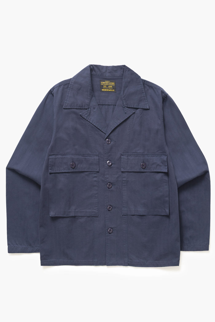 Okonkwo MFG - Cuban HBT Overshirt - Navy