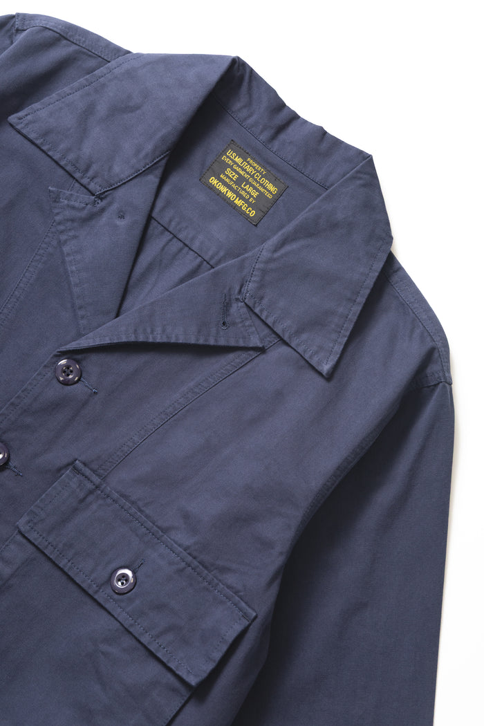 Okonkwo MFG - Cuban HBT Overshirt - Navy