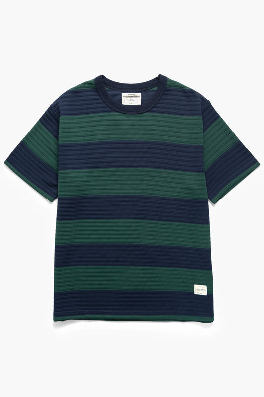 Okonkwo MFG - Ribbed Striped T-Shirt - Green