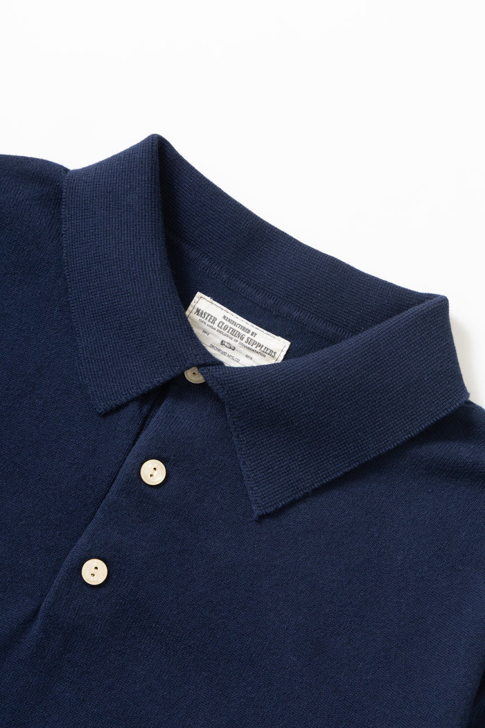 Okonkwo MFG - Three Button Polo - Navy