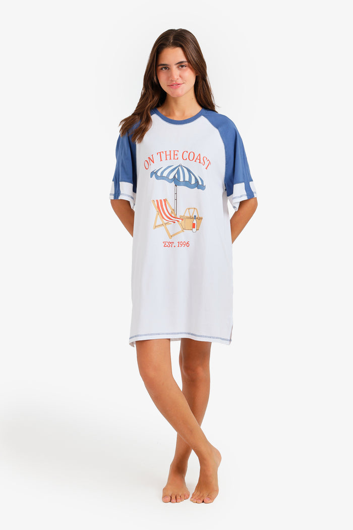 "On The Coast" Night Shirt