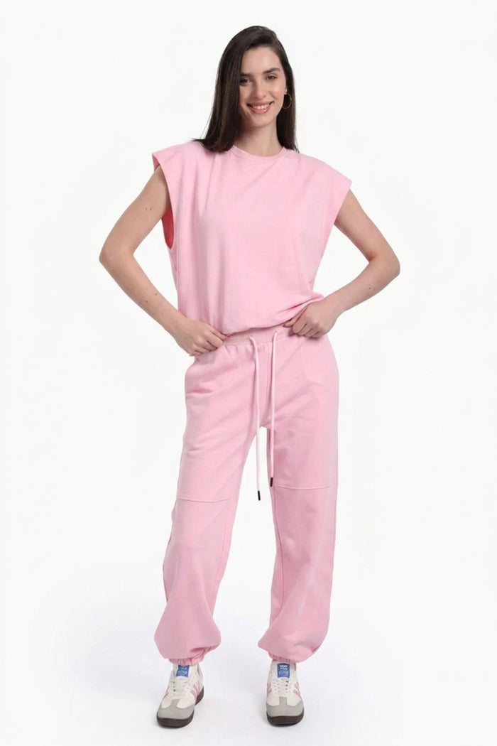 Open-Back Lounge Sweatshirt