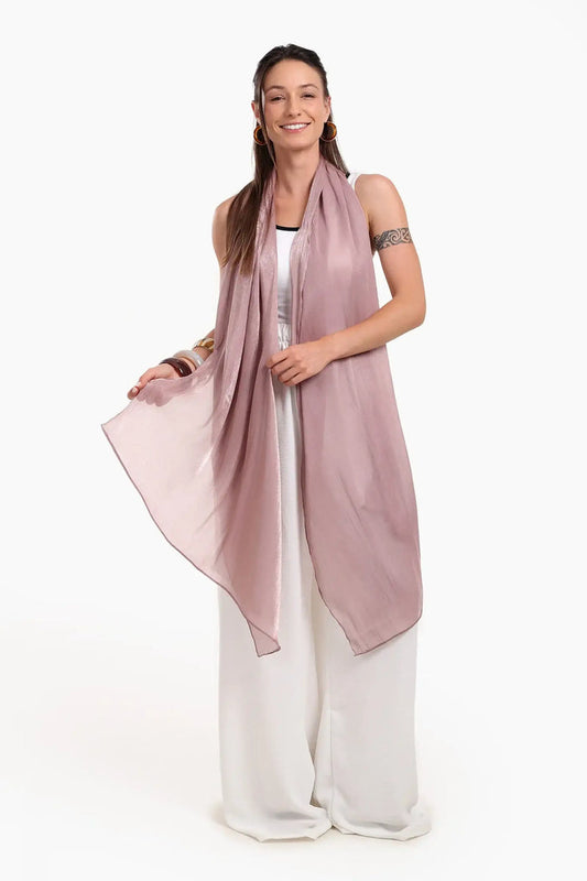 Organza Crinkle Scarf
