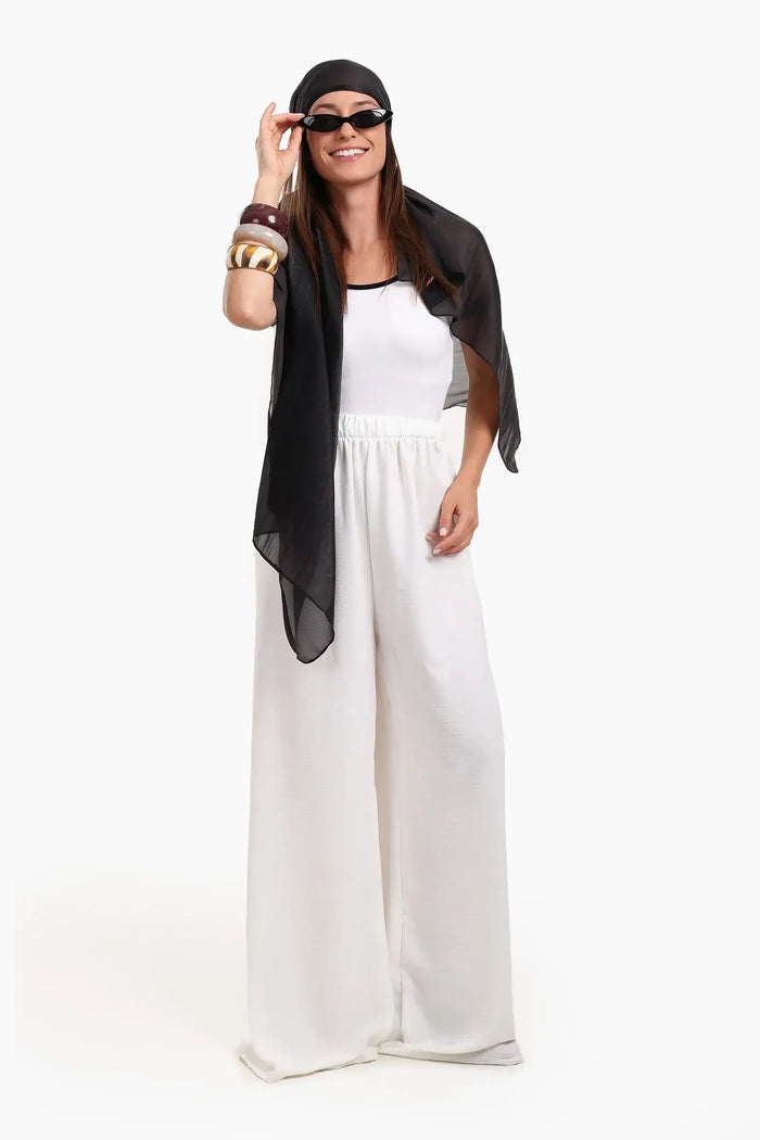 Black / OS / Organza