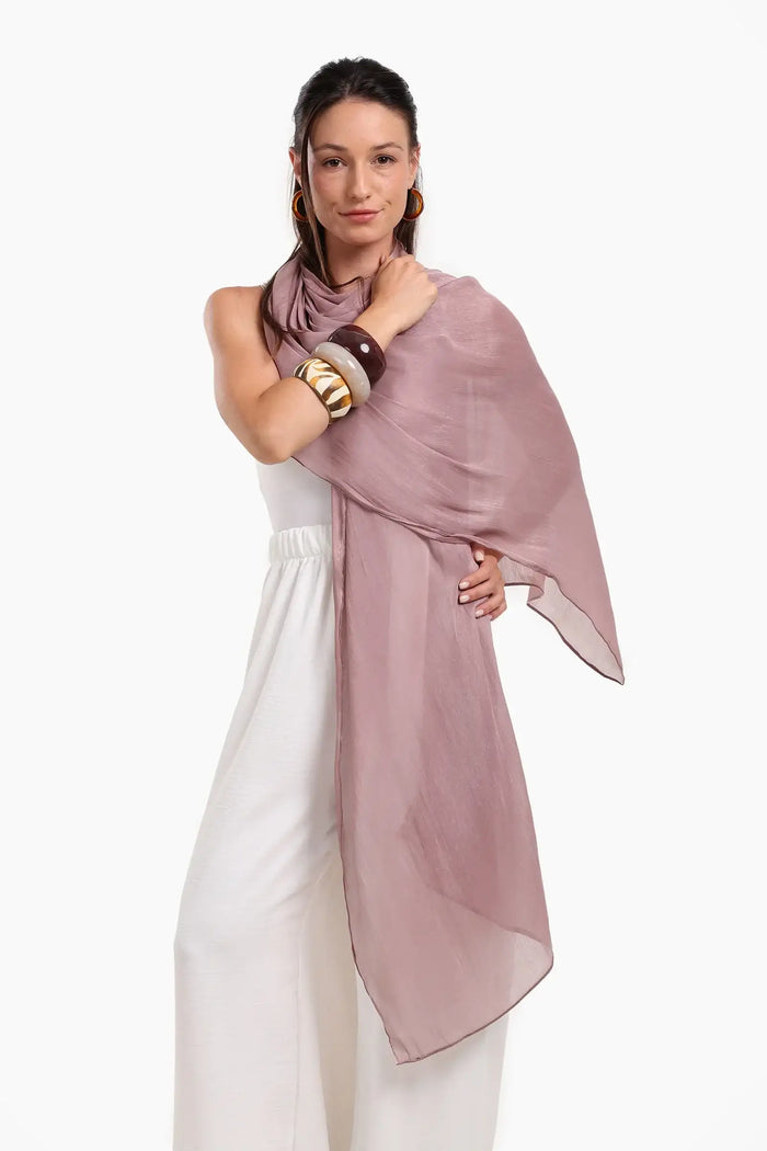 Organza Crinkle Scarf