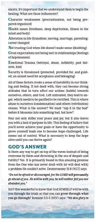Overcoming Unhealthy Fear