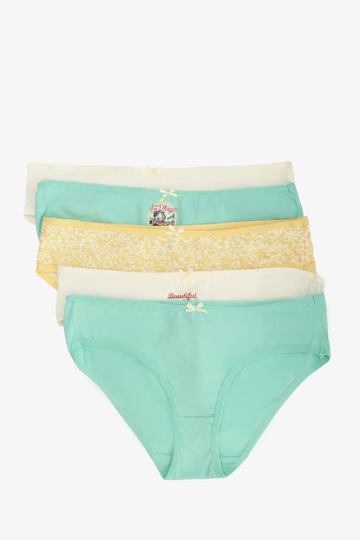 Pack of 5 Color Bikini Panties