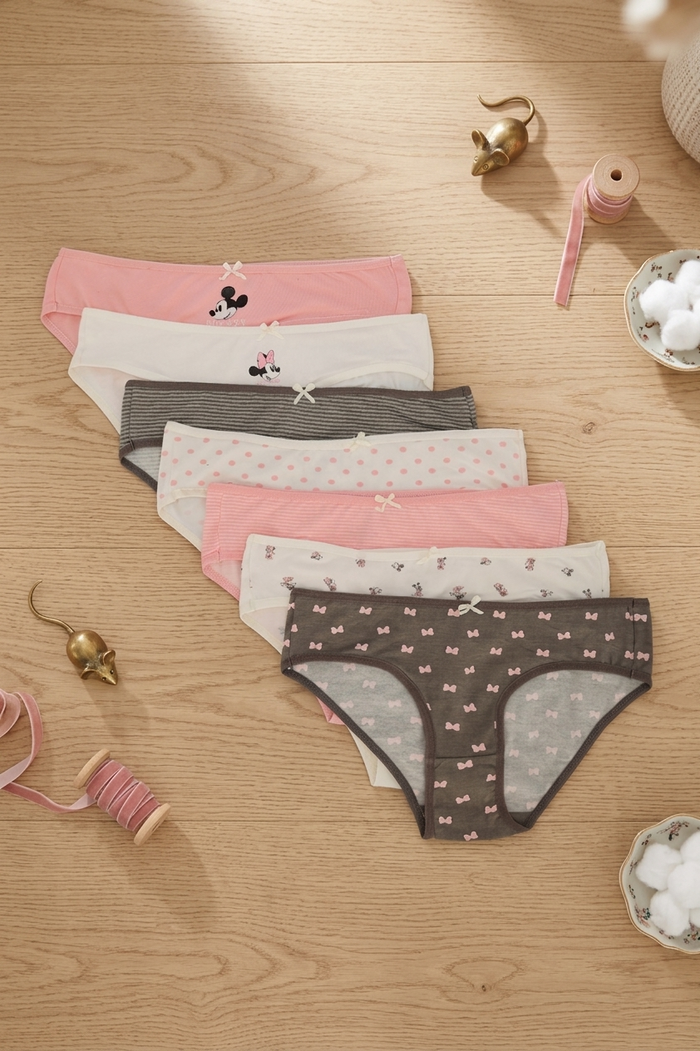 Pack of 7 Colored Bikini Panties