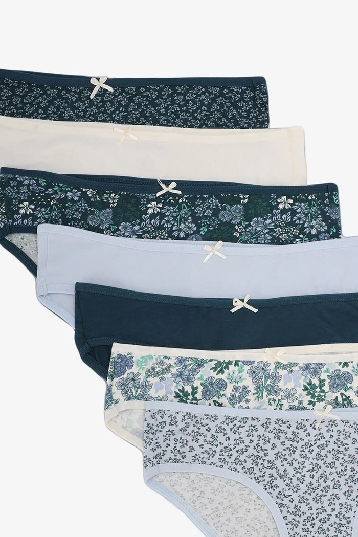 Pack of 7 Colored Bikini Panties