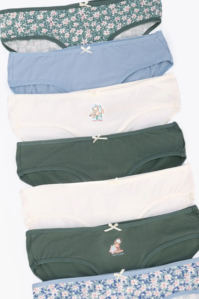 Pack of 7 Colored Bikini Panties