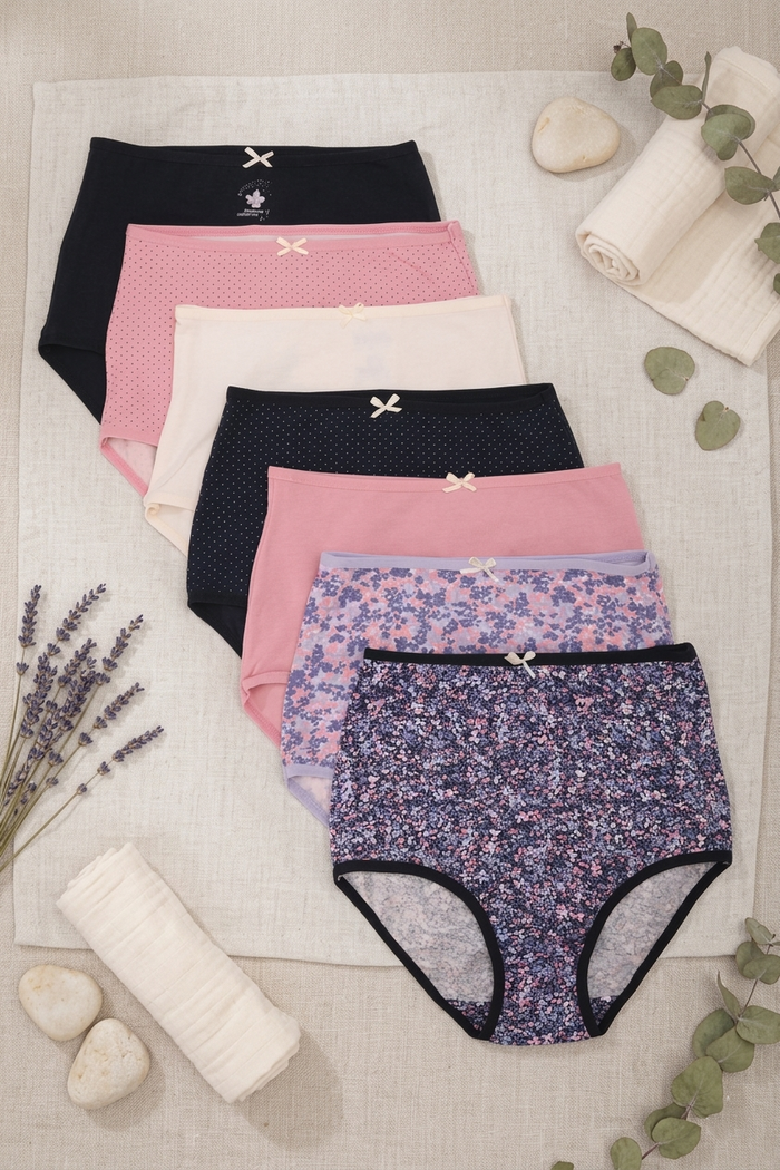 Pack of 7 Full Brief Panties