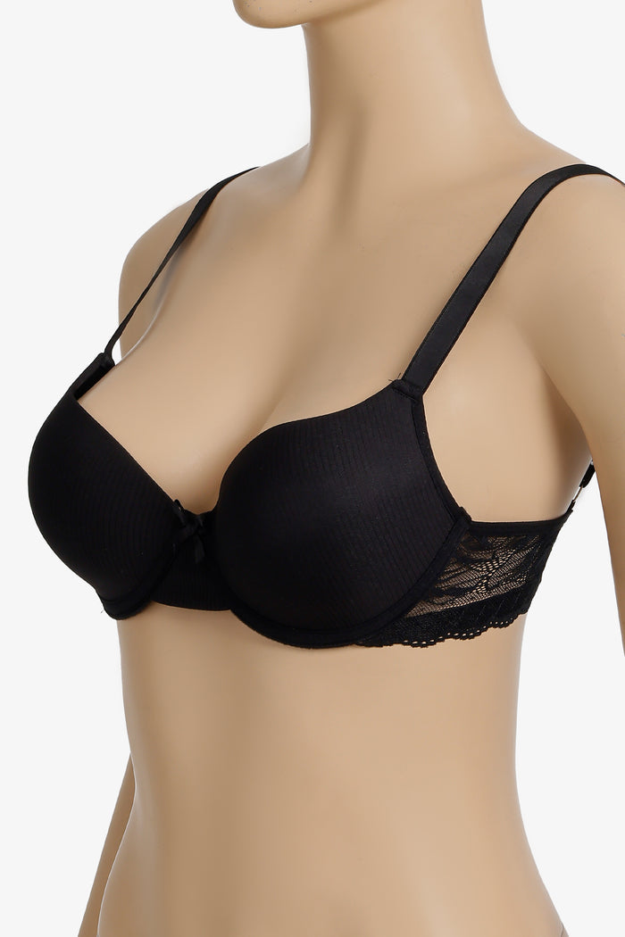 Padded Ribbed Bra