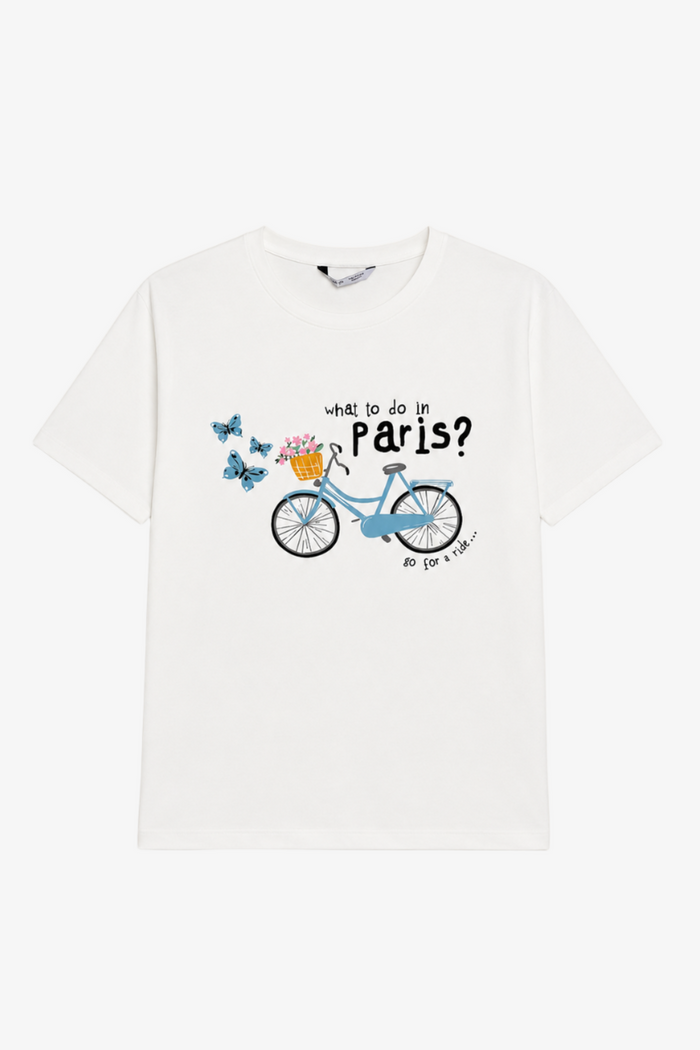 Paris Graphic Print Pyjama