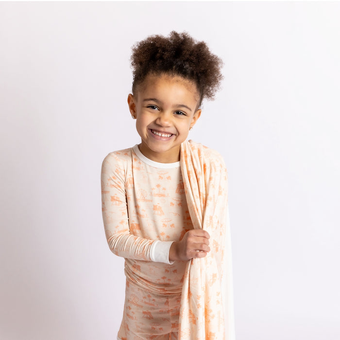 Party on the Pier Two Piece Kid's Jammie Set