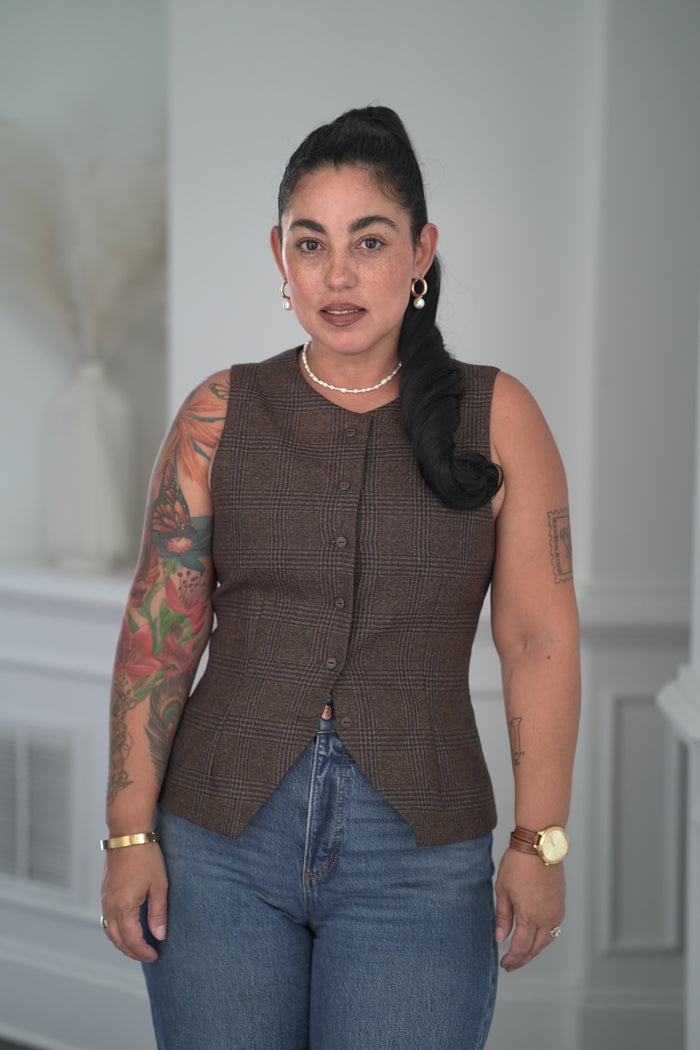 PDF Pattern: Fully Lined Vest (Sew Along Included)